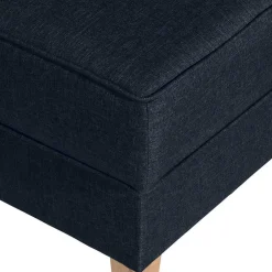 Wohnen Blauer Ohrensessel mit Buche Beinen - Mag