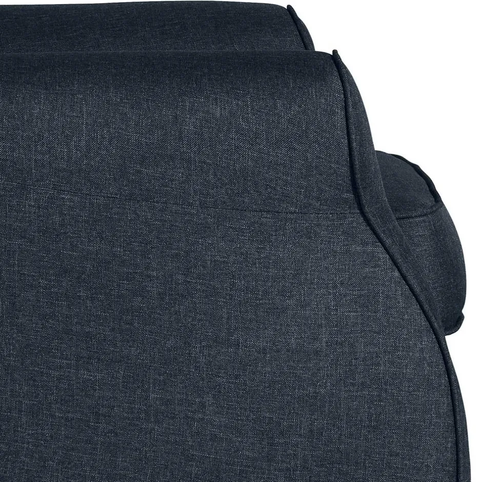 Wohnen Blauer Ohrensessel mit Buche Beinen - Mag