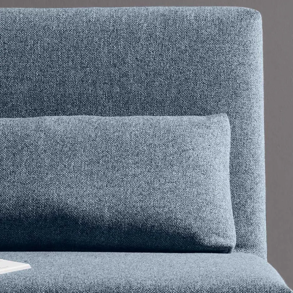 Blauer Stoffsessel mit Schlaffunktion - Zimena^Wohnen Outlet