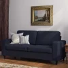 Blaues Retrosofa 190 cm breit - Camiri^Wohnen Best