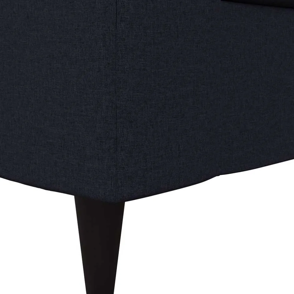 Blaues Retrosofa 190 cm breit - Camiri^Wohnen Best