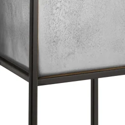 Blumenständer in Nickelfarben Alu - Virals^Wohnen Outlet