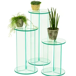 Blumensäulen aus Glas - Binokaranka^Wohnen New