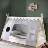 Bodentiefes Bett für Kinder in Zeltoptik - Nitrino^Wohnen