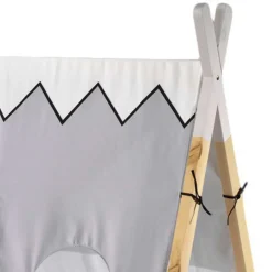 Bodentiefes Bett für Kinder in Zeltoptik - Nitrino^Wohnen