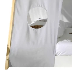 Bodentiefes Bett für Kinder in Zeltoptik - Nitrino^Wohnen