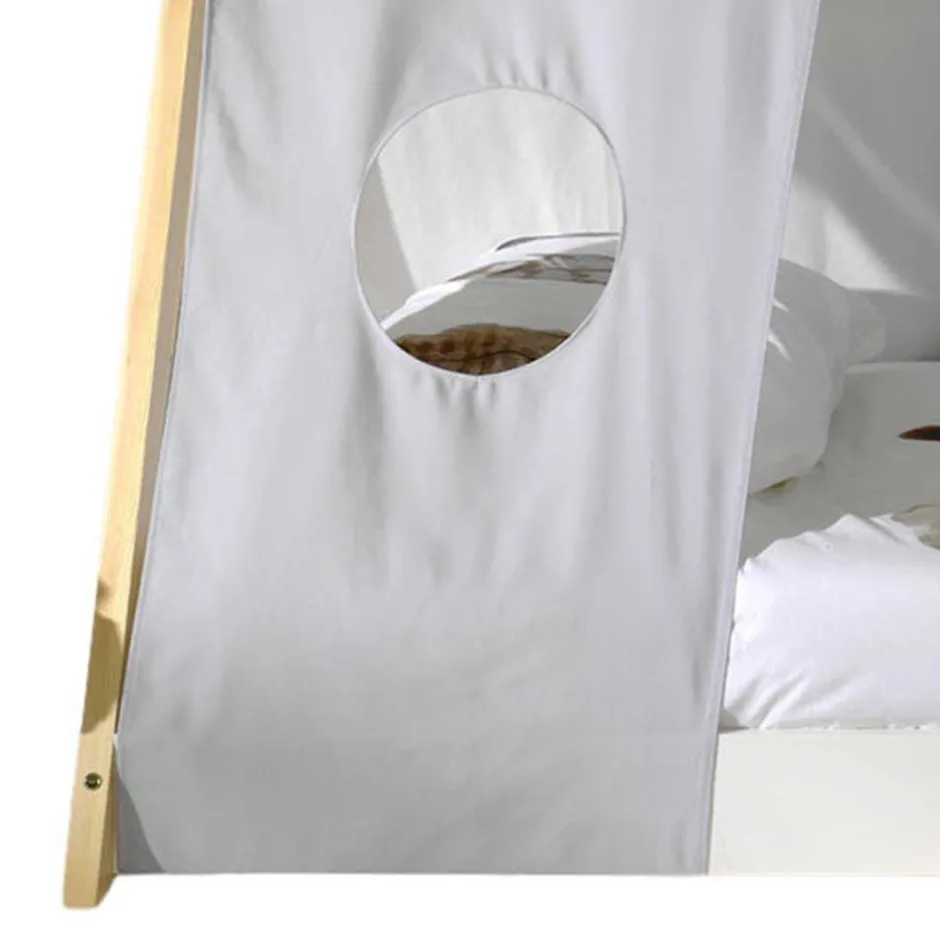 Bodentiefes Bett für Kinder in Zeltoptik - Nitrino^Wohnen