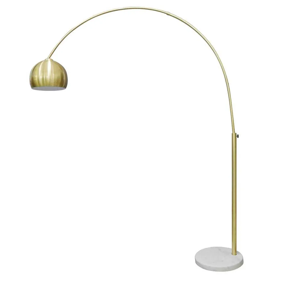 Bogenlampe in Messing Metall - Lotivera^Wohnen Hot