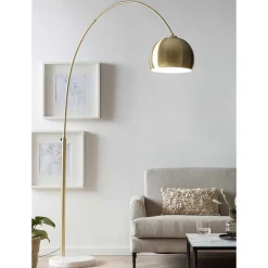 Bogenlampe in Messing Metall - Lotivera^Wohnen Hot