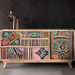 Boho Style Kommode handbemalt - Winner^Wohnen Online