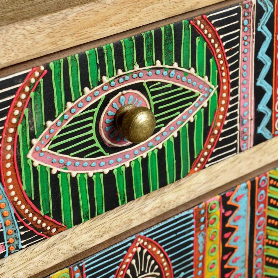 Boho Style Kommode handbemalt - Winner^Wohnen Online