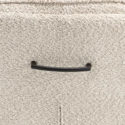 Boucle Drehstuhl in Creme - Rocono^Wohnen Clearance