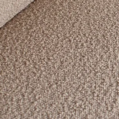Boucle Polsterecke in Beige mit Federkern - Amindo^Wohnen