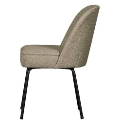 Wohnen Boucle Polsterstühle in Beige - Laderla (2er Set)