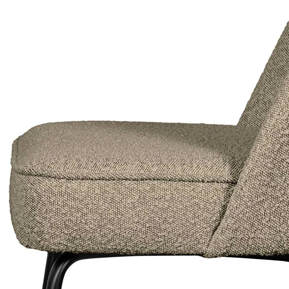 Wohnen Boucle Polsterstühle in Beige - Laderla (2er Set)