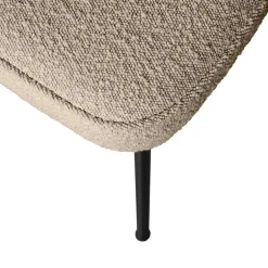 Wohnen Boucle Polsterstühle in Beige - Laderla (2er Set)