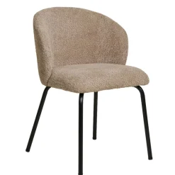 Wohnen Boucle Polsterstühle in Beige - Runicava (2er Set)