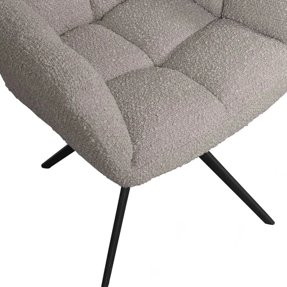 Wohnen Boucle Tischsessel drehbar - Ejolas
