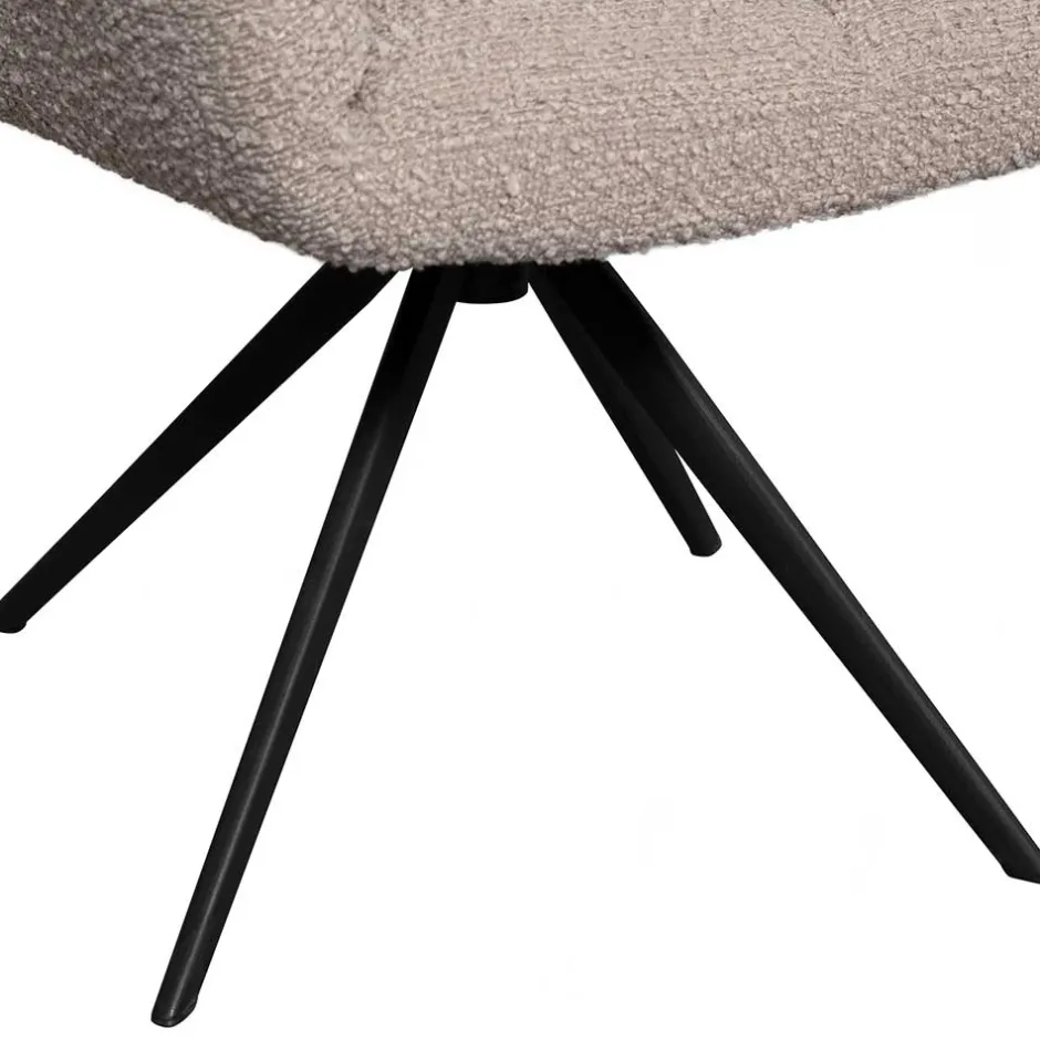 Wohnen Boucle Tischsessel drehbar - Ejolas