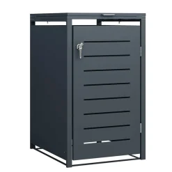 Wohnen Box für eine Mülltonne aus Stahl - Vadoz