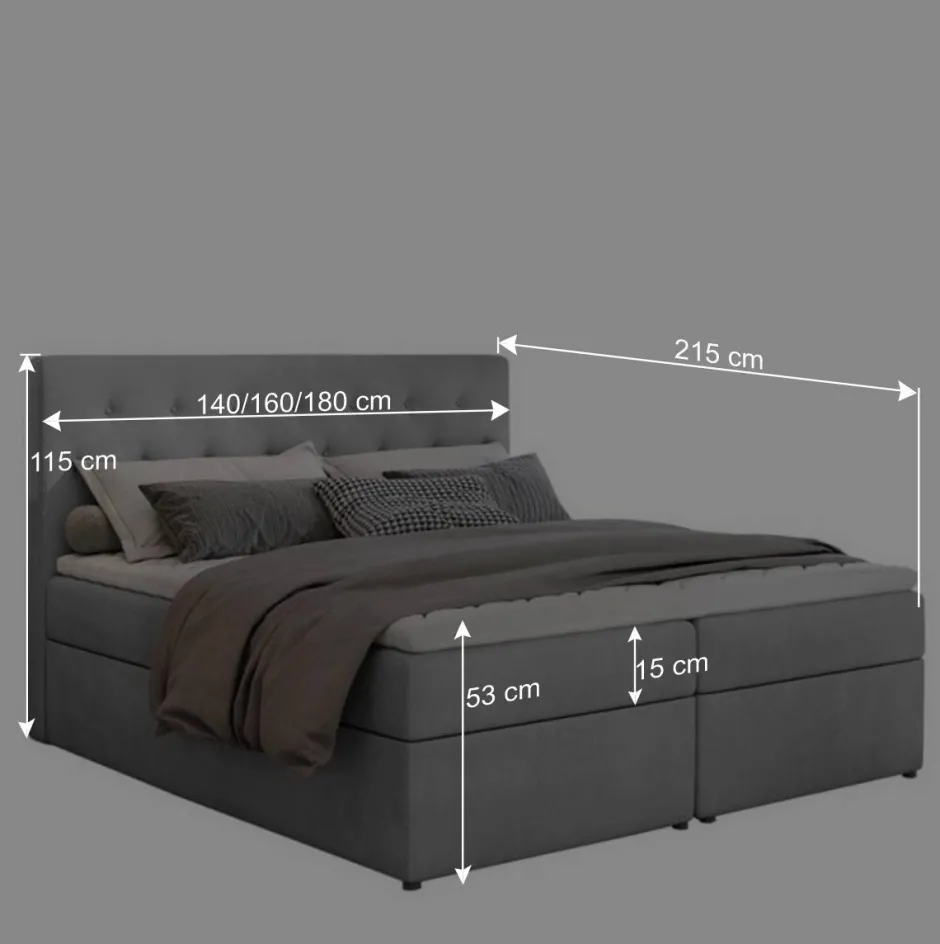 Boxbett inklusive Matratzen und Topper - Tacarigua^Wohnen Discount