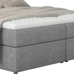 Boxbett mit grauem Webstoffbezug - Loerena^Wohnen Online