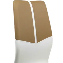 Wohnen Braun Weiße Tischgruppe Sisela mit ausziehbarem Tisch (fünfteilig)