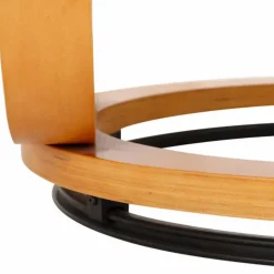 Wohnen Brauner Designsessel & Hocker im Set - Amsterdam (zweiteilig)