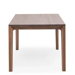 Wohnen Brauner Esszimmertisch aus Nussbaum Holz - Caceres