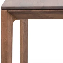 Wohnen Brauner Esszimmertisch aus Nussbaum Holz - Caceres