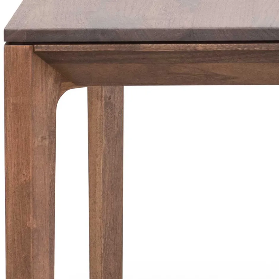 Wohnen Brauner Esszimmertisch aus Nussbaum Holz - Caceres