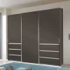 Brauner Kombi-Kleiderschrank 300 cm breit - Yana^Wohnen Clearance