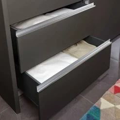 Brauner Kombi-Kleiderschrank 300 cm breit - Yana^Wohnen Clearance