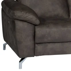 Braunes 2er Sofa mit Relaxfunktion - Extrados^Wohnen Best