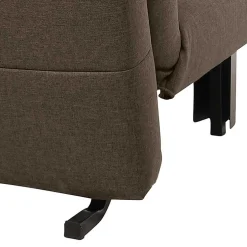 Braunes Schlafsofa mit Faltmechanik - Lucca^Wohnen