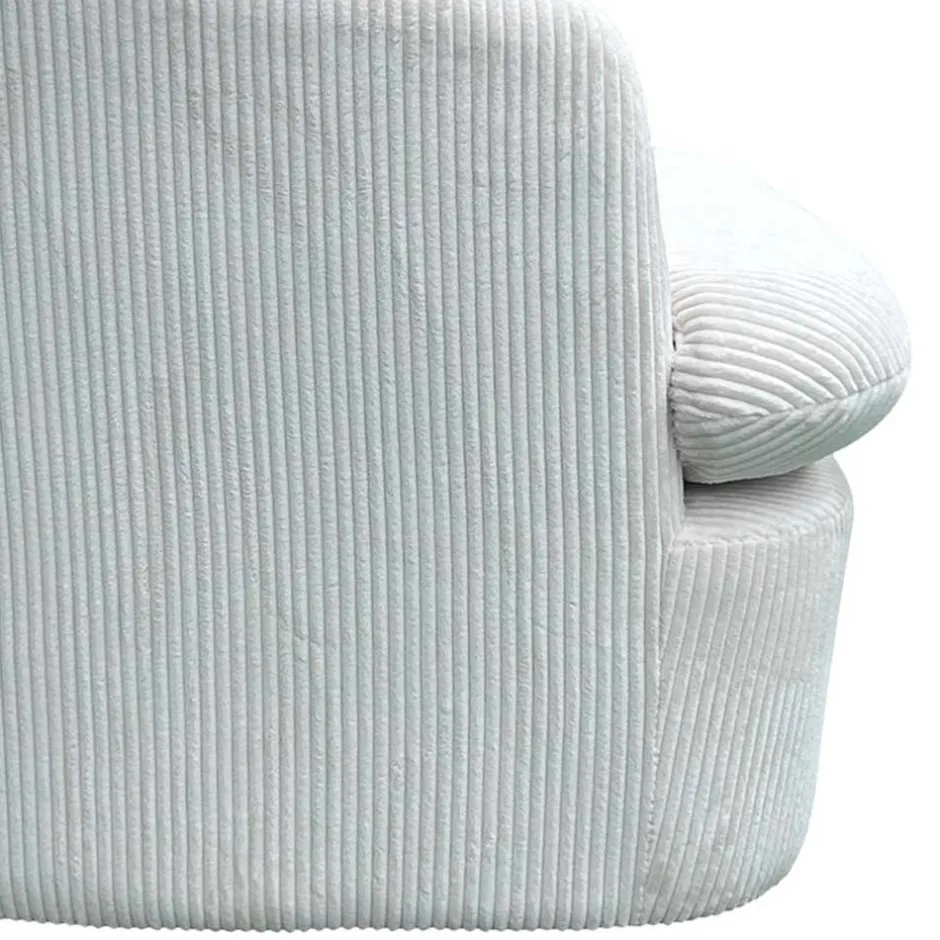 Wohnen Breitcord Sessel in Offwhite - Fenturam