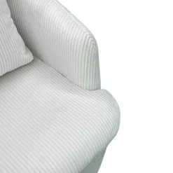 Wohnen Breitcord Sessel in Offwhite - Fenturam