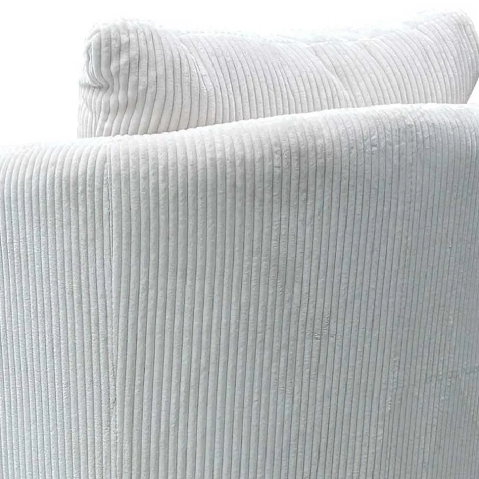 Wohnen Breitcord Sessel in Offwhite - Fenturam