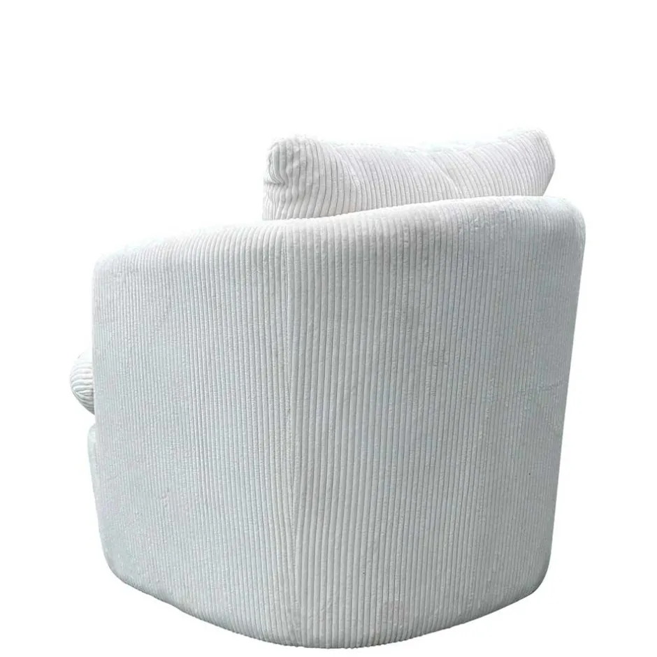 Wohnen Breitcord Sessel in Offwhite - Fenturam