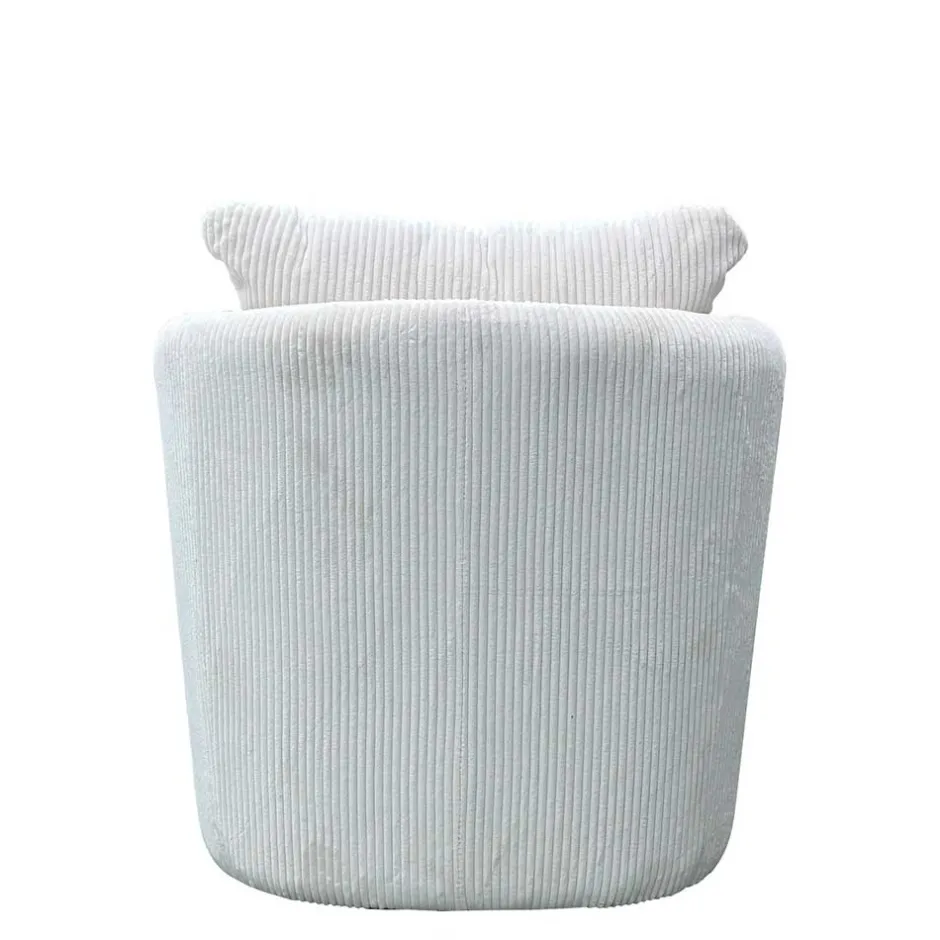 Wohnen Breitcord Sessel in Offwhite - Fenturam