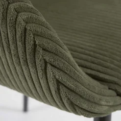 Breitcord Stühle in Dunkelgrün - Rovakis (4er Set)^Wohnen Discount