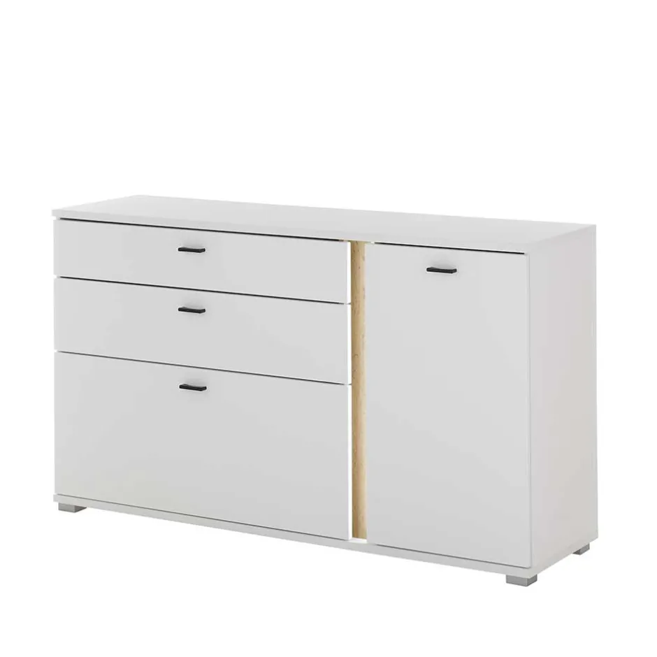 Breite Kombi-Kommode mit LED Beleuchtung - Racelyn^Wohnen