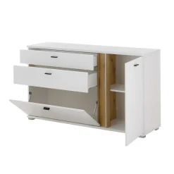 Breite Kombi-Kommode mit LED Beleuchtung - Racelyn^Wohnen