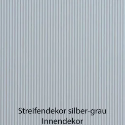 Wohnen Breite Kommode in Hellgrau mit Glasfront - Nucina