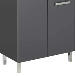 Breiter Badezimmer-Unterschrank in Anthrazit - Colistran^Wohnen Online