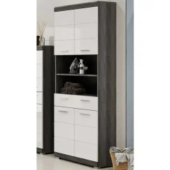 Breiter Hochschrank fürs Bad 74x191x31 cm - Nancys^Wohnen Hot