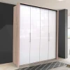 Wohnen Breiter Kleiderschrank mit 2 Gleittüren - Bosays
