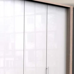 Wohnen Breiter Kleiderschrank mit 2 Gleittüren - Bosays