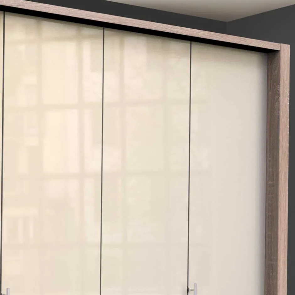 Breiter Kleiderschrank mit 2 Falttüren - Rativian^Wohnen Hot