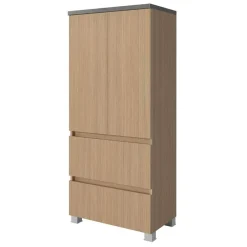 Wohnen Breiter Midi-Schrank fürs Badezimmer - Leitha